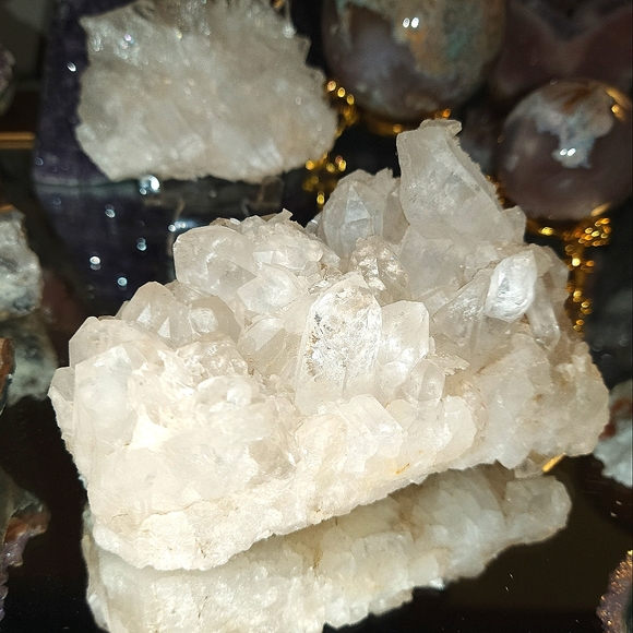 XL Clear Quartz Cluster - Picture 3 of 4
